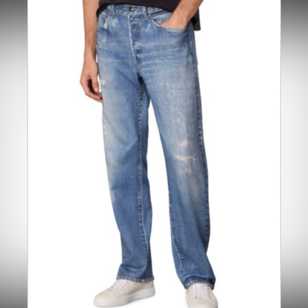NWT! 45% off! VIRAL! Rag & Bone Men's Fit 4 Miramar Cotton Distressed Jeans